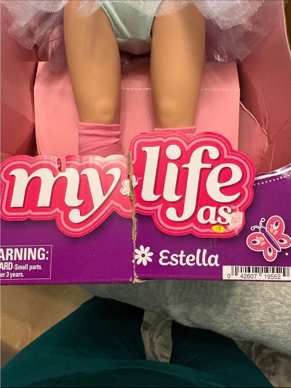 My Life Estella Ballerina blonde Dancing doll 18” pose able retired New in box